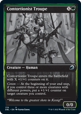 Contortionist Troupe [Innistrad: Double Feature] [Foil]