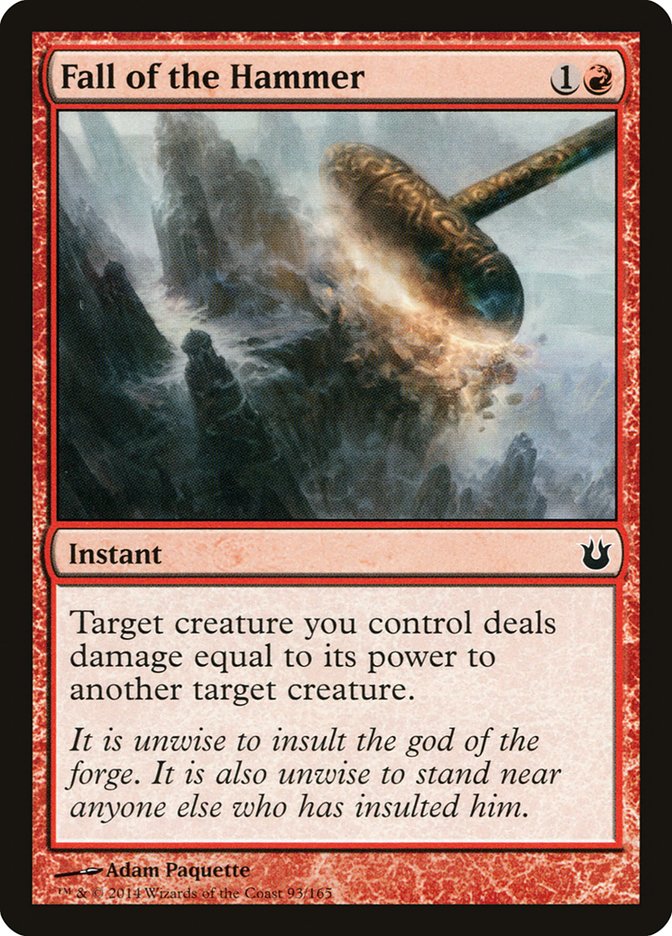 Fall of the Hammer [Born of the Gods] [Foil]