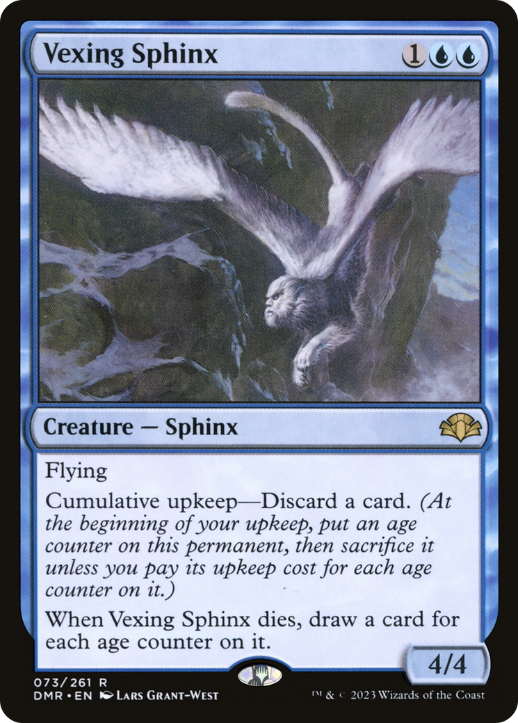 Vexing Sphinx [Dominaria Remastered] [Foil]
