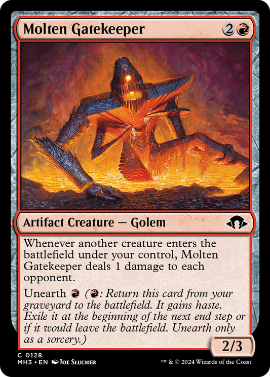 Molten Gatekeeper [Modern Horizons 3] [Foil]