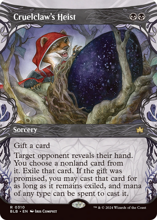 Cruelclaw's Heist (Showcase) [Bloomburrow] [Foil]