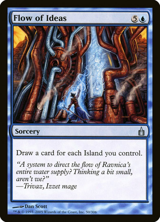 Flow of Ideas [Ravnica: City of Guilds] [Foil]