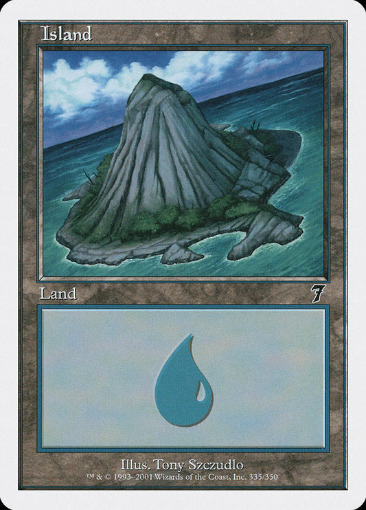 Island (335) [Seventh Edition] [Foil]