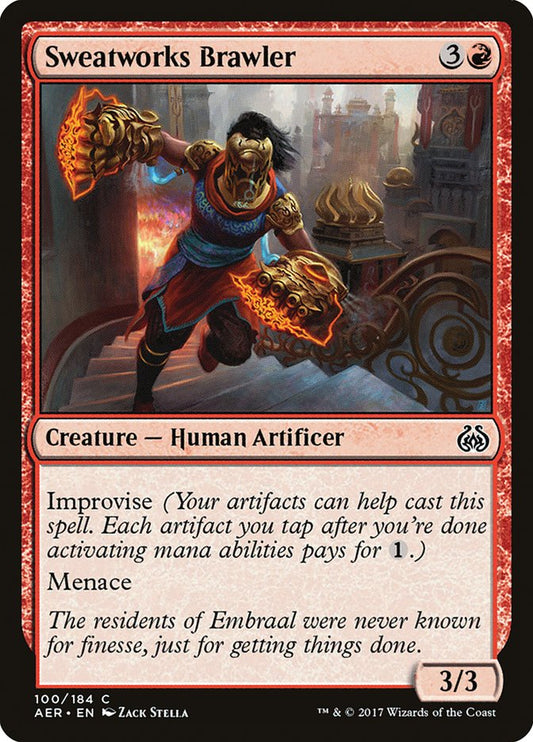 Sweatworks Brawler [Aether Revolt] [Foil]