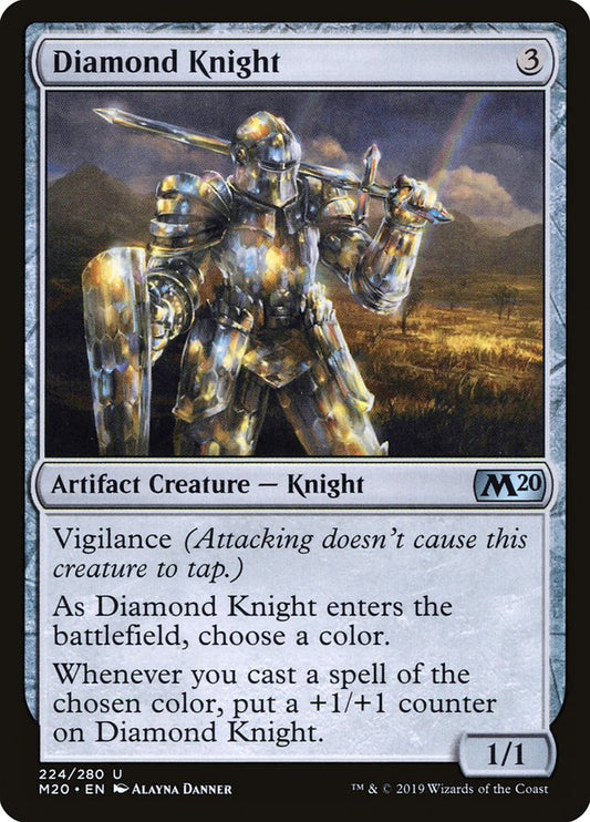 Diamond Knight [Core Set 2020] [Foil]