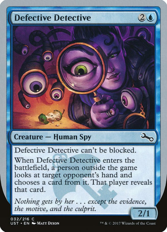 Defective Detective [Unstable] [Foil]