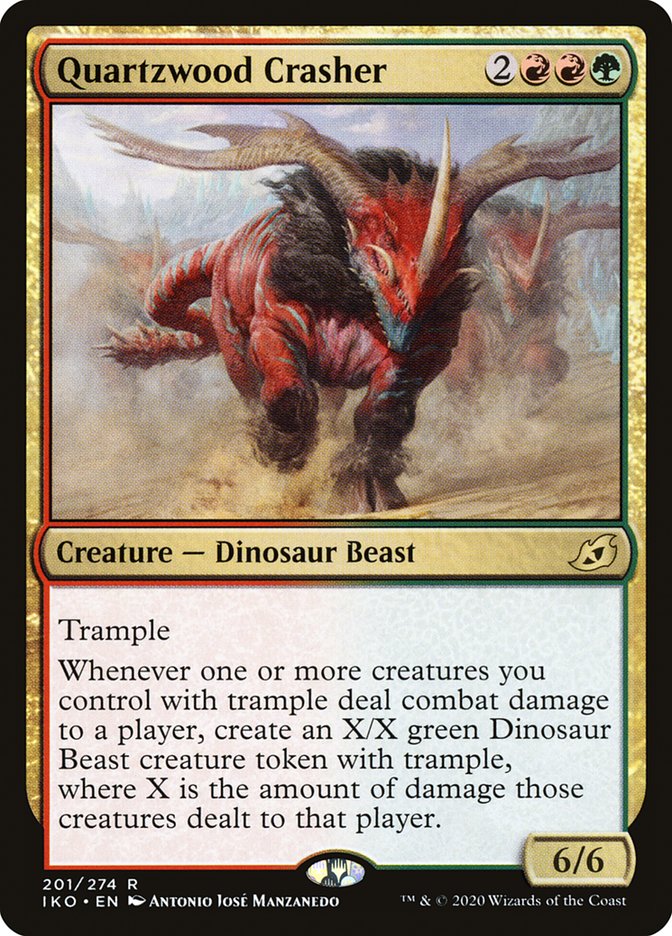 Quartzwood Crasher [Ikoria: Lair of Behemoths] [Foil]