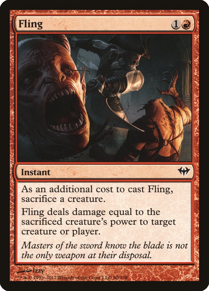 Fling [Dark Ascension] [Foil]