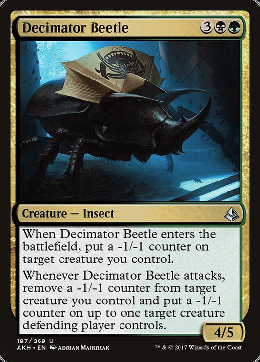Decimator Beetle [Amonkhet] [Foil]