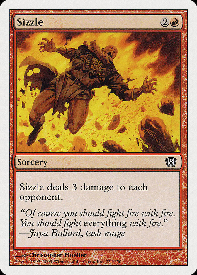 Sizzle [Eighth Edition] [Foil]