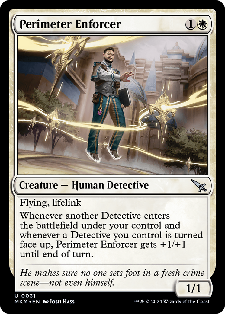 Perimeter Enforcer [Murders at Karlov Manor] [Foil]