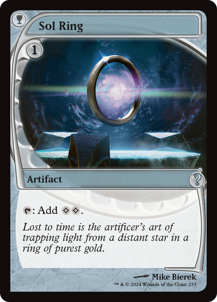 Sol Ring (Future Sight) [Mystery Booster 2] [Foil]