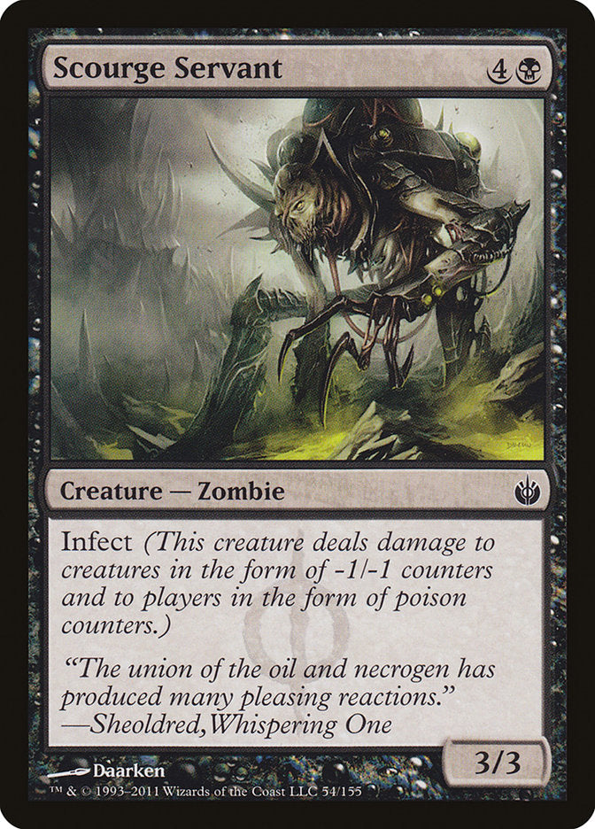 Scourge Servant [Mirrodin Besieged] [Foil]