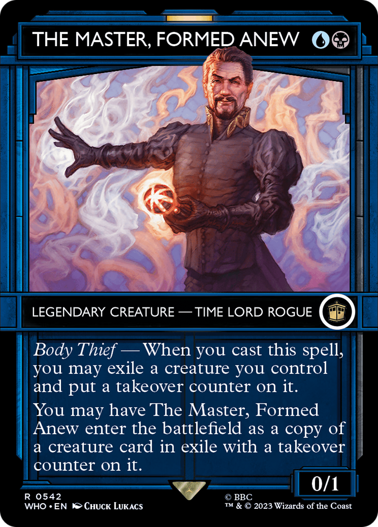 The Master, Formed Anew (Showcase) [Doctor Who] [Foil]