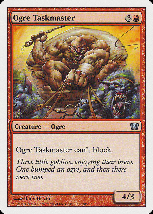 Ogre Taskmaster [Ninth Edition] [Foil]