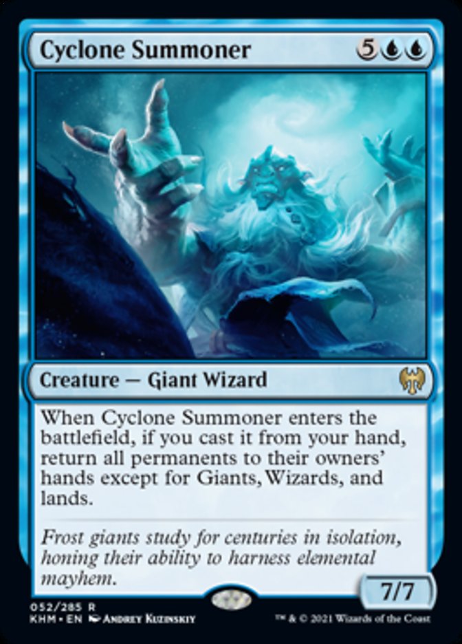 Cyclone Summoner [Kaldheim] [Foil]