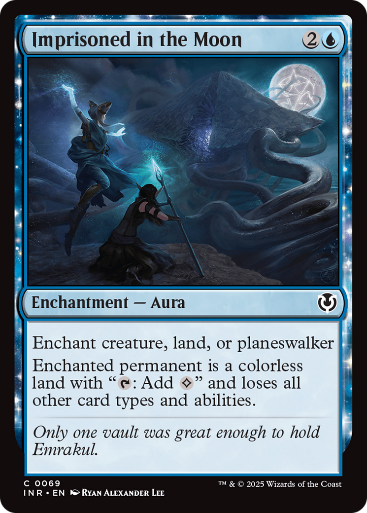 Imprisoned in the Moon [Innistrad Remastered] [Foil]
