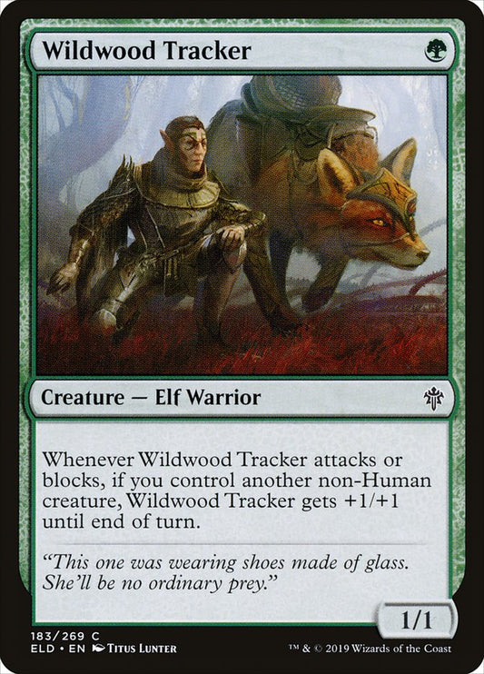 Wildwood Tracker [Throne of Eldraine] [Foil]