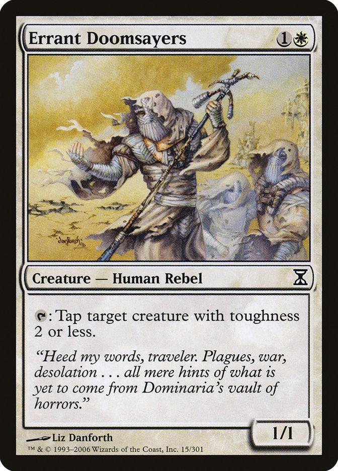 Errant Doomsayers [Time Spiral] [Foil]