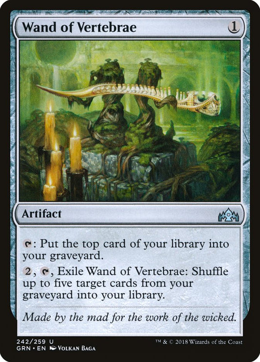Wand of Vertebrae [Guilds of Ravnica] [Foil]