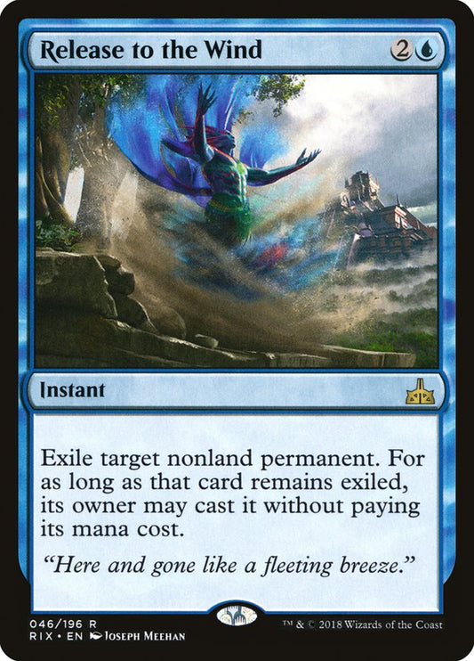 Release to the Wind [Rivals of Ixalan] [Foil]