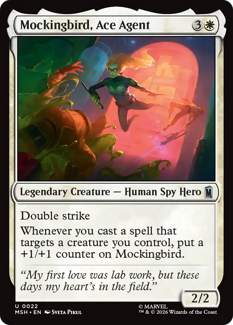 Mockingbird, Ace Agent [Marvel Super Heroes]