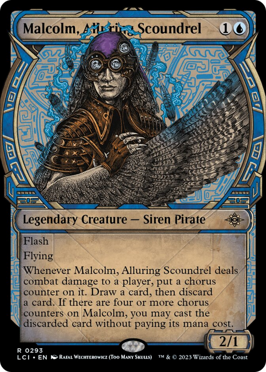 Malcolm, Alluring Scoundrel (Showcase) [The Lost Caverns of Ixalan] [Foil]