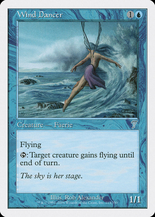 Wind Dancer [Seventh Edition] [Foil]