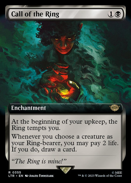 Call of the Ring (Extended Art) [The Lord of the Rings: Tales of Middle-Earth] [Foil]