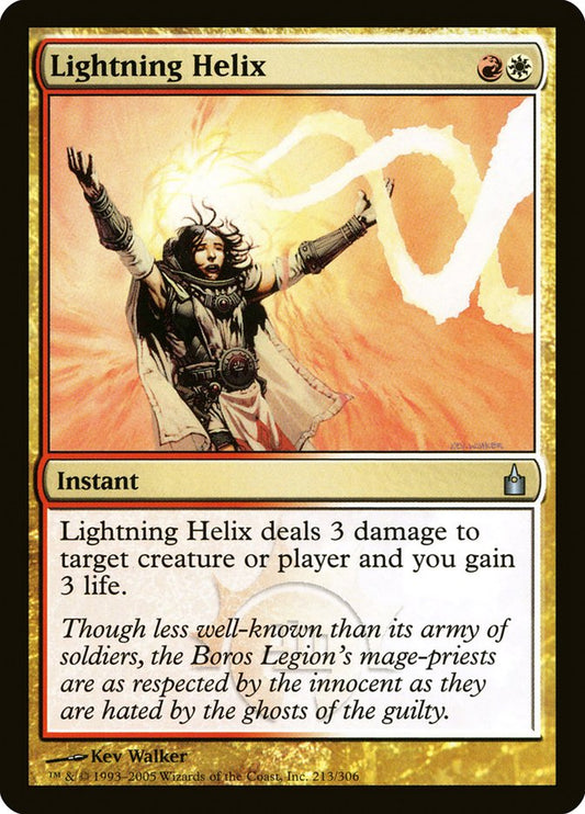 Lightning Helix [Ravnica: City of Guilds] [Foil]