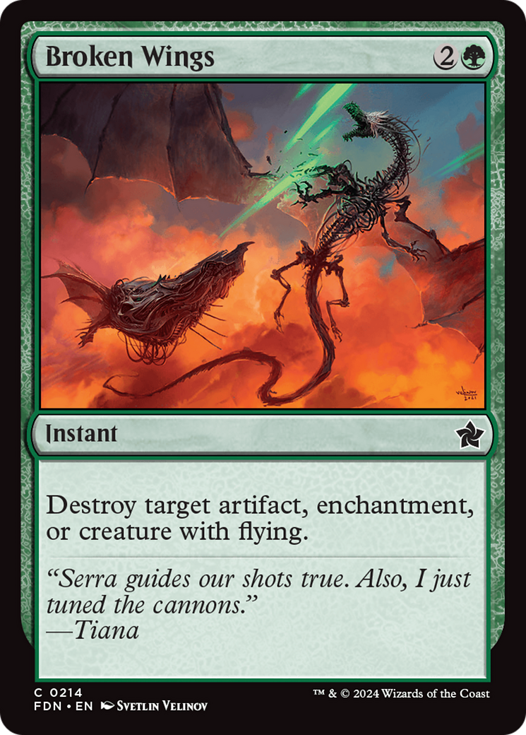 Broken Wings [Foundations] [Foil]