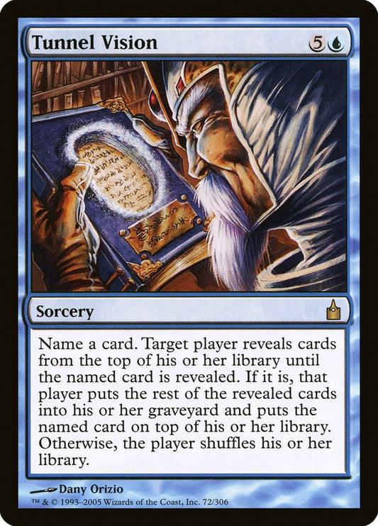 Tunnel Vision [Ravnica: City of Guilds] [Foil]