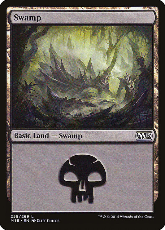 Swamp (259) [Core Set 2015] [Foil]