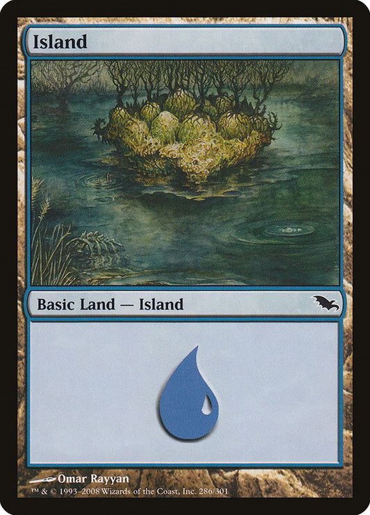 Island (286) [Shadowmoor] [Foil]