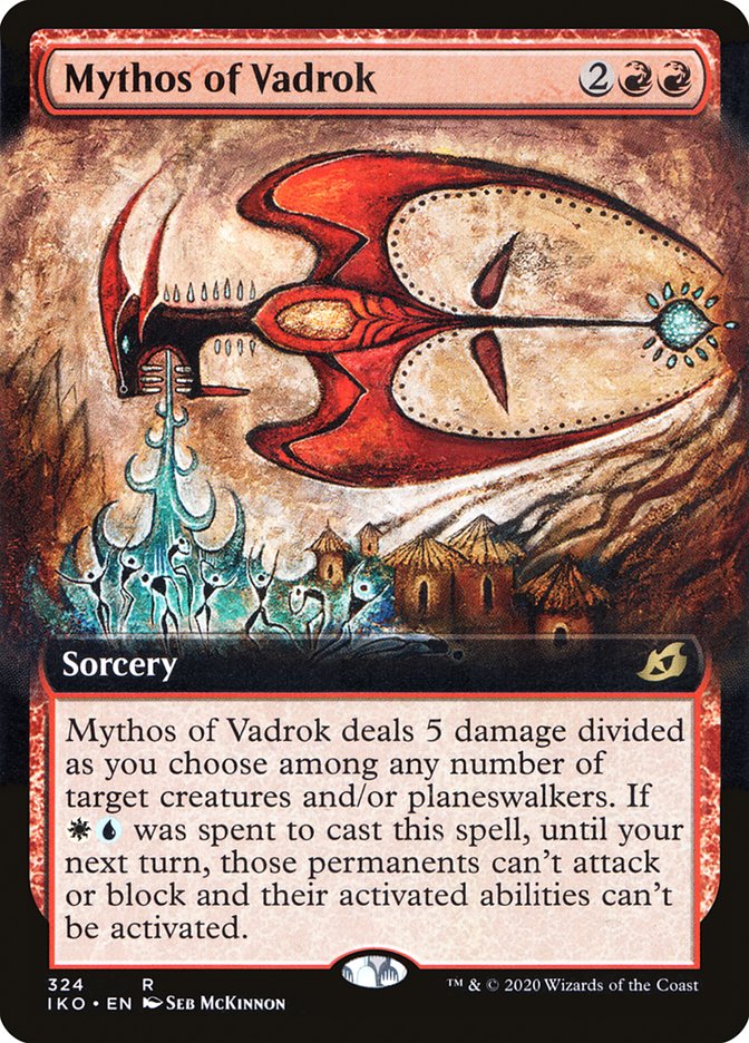 Mythos of Vadrok (Extended Art) [Ikoria: Lair of Behemoths] [Foil]