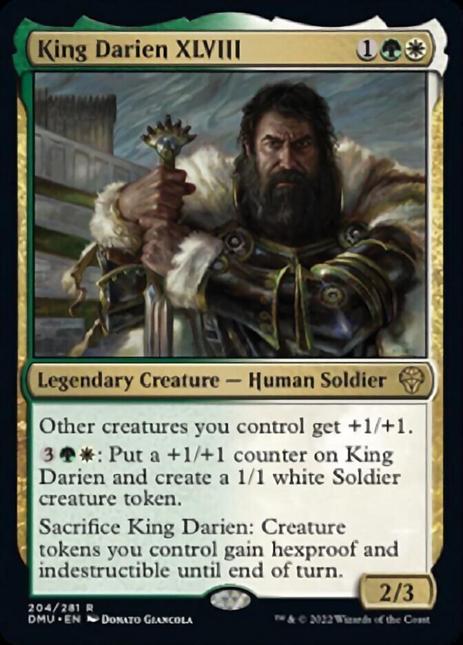 King Darien XLVIII [Dominaria United] [Foil]