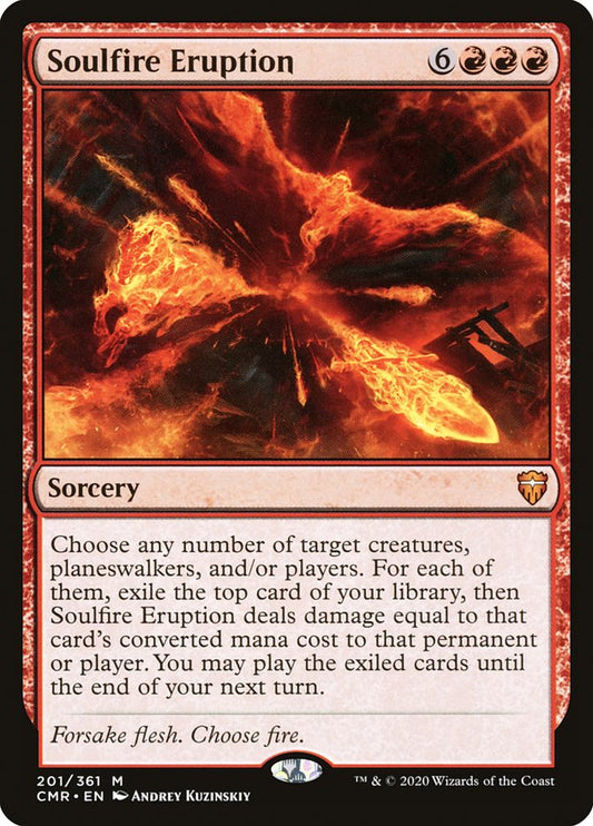 Soulfire Eruption [Commander Legends] [Foil]