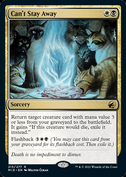 Can't Stay Away [Innistrad: Midnight Hunt] [Foil]