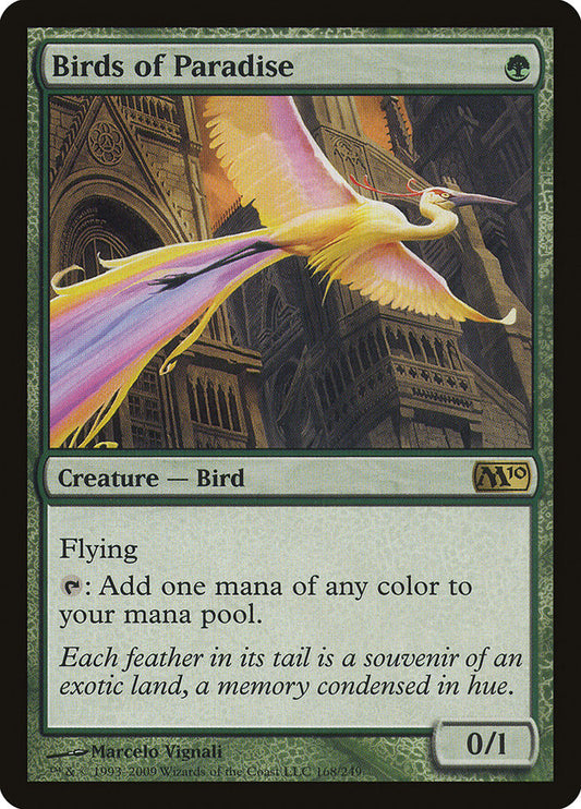 Birds of Paradise [Core Set 2010] [Foil]