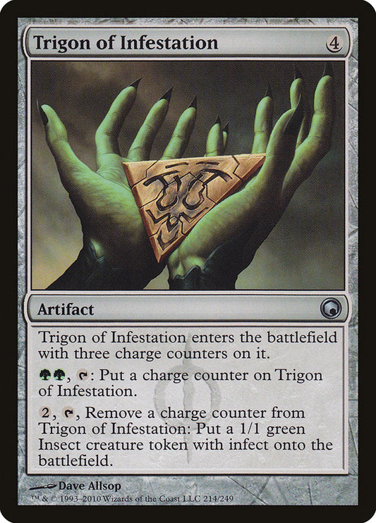 Trigon of Infestation [Scars of Mirrodin] [Foil]