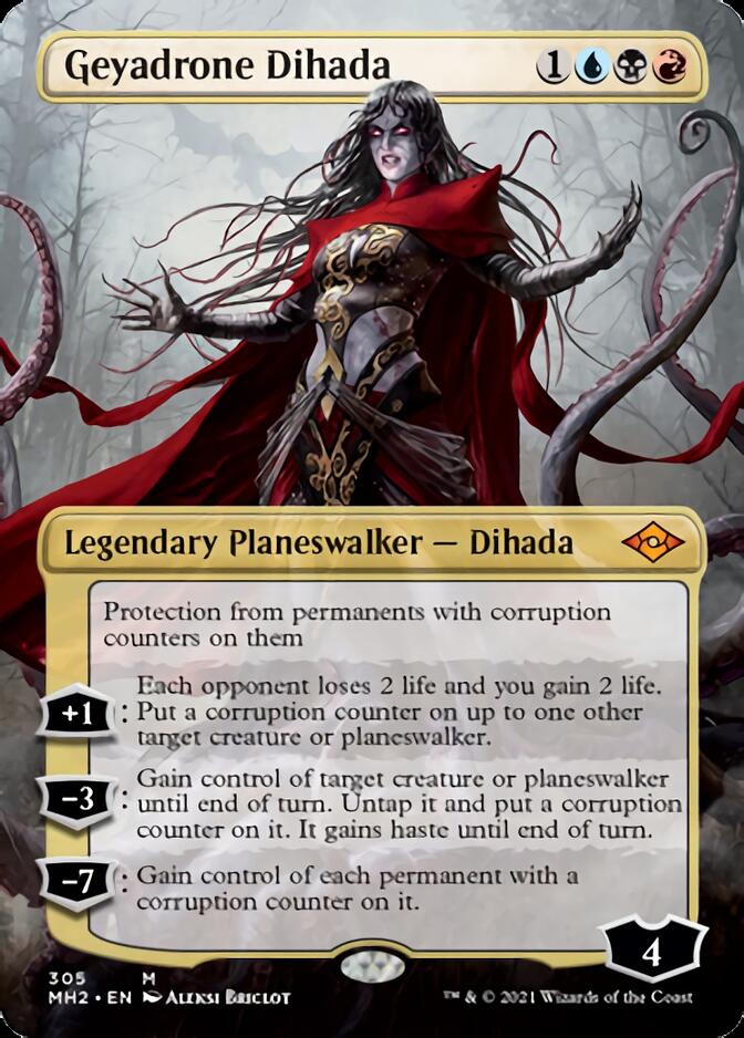 Geyadrone Dihada (Borderless) [Modern Horizons 2] [Foil]