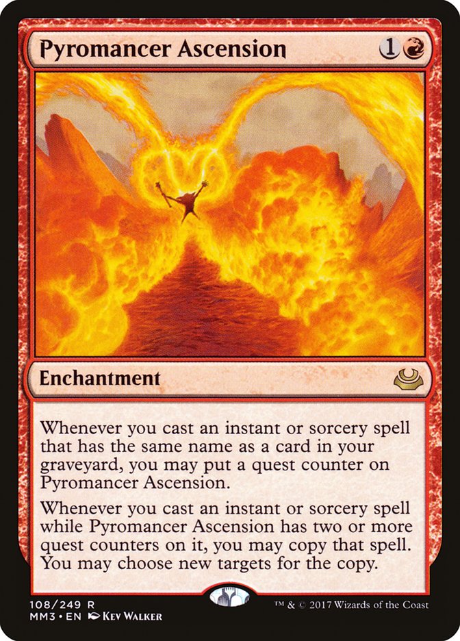 Pyromancer Ascension [Modern Masters 2017] [Foil]