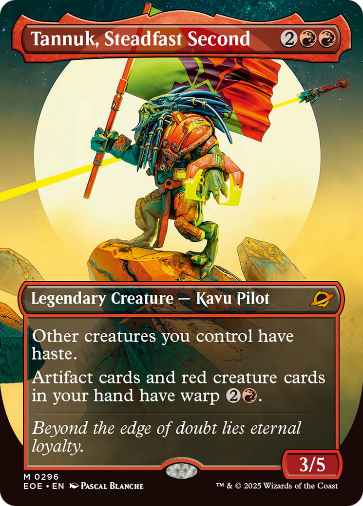 Tannuk, Steadfast Second (Borderless) [Edge of Eternities] [Foil]