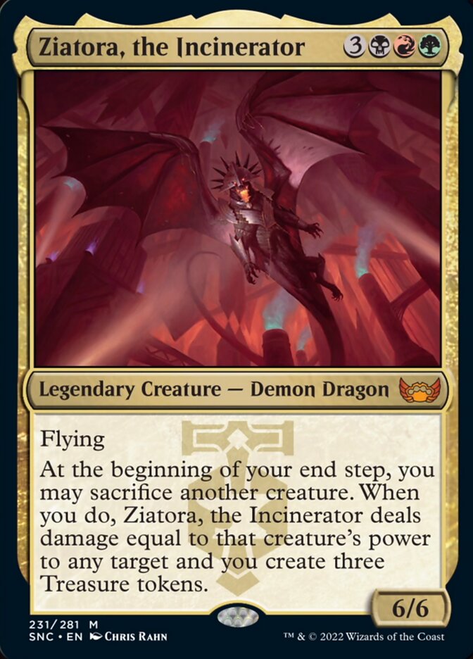 Ziatora, the Incinerator [Streets of New Capenna] [Foil]