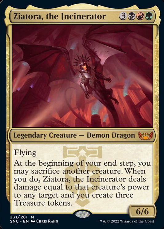 Ziatora, the Incinerator [Streets of New Capenna] [Foil]