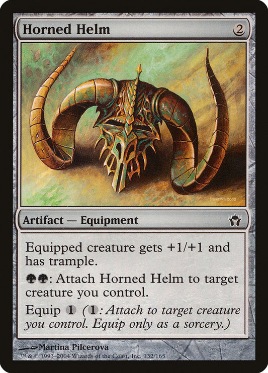 Horned Helm [Fifth Dawn] [Foil]