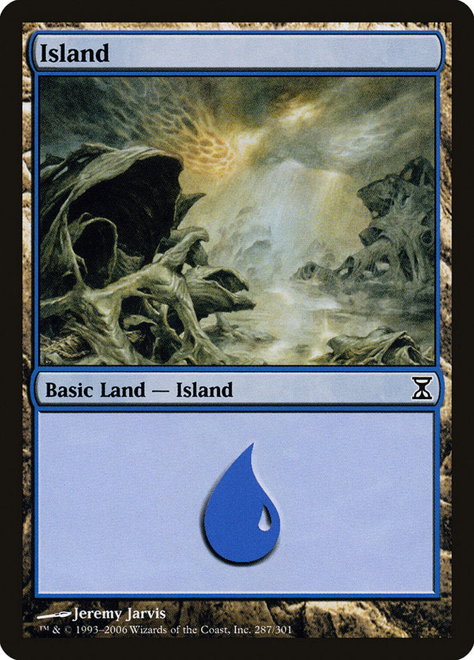 Island (287) [Time Spiral] [Foil]