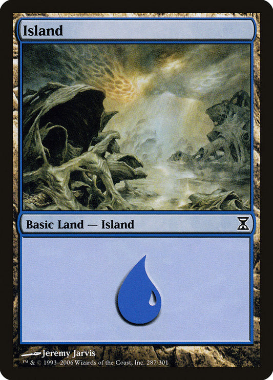 Island (287) [Time Spiral] [Foil]