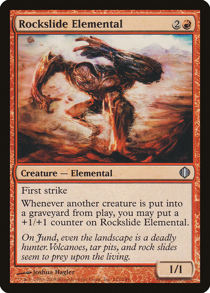 Rockslide Elemental [Shards of Alara] [Foil]