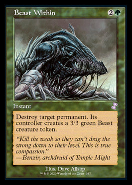 Beast Within (Timeshifted) [Time Spiral Remastered] [Foil]